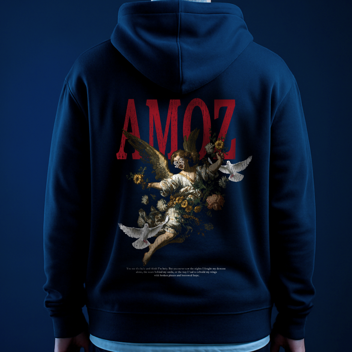 Oversized Hoodie "AMOZ"