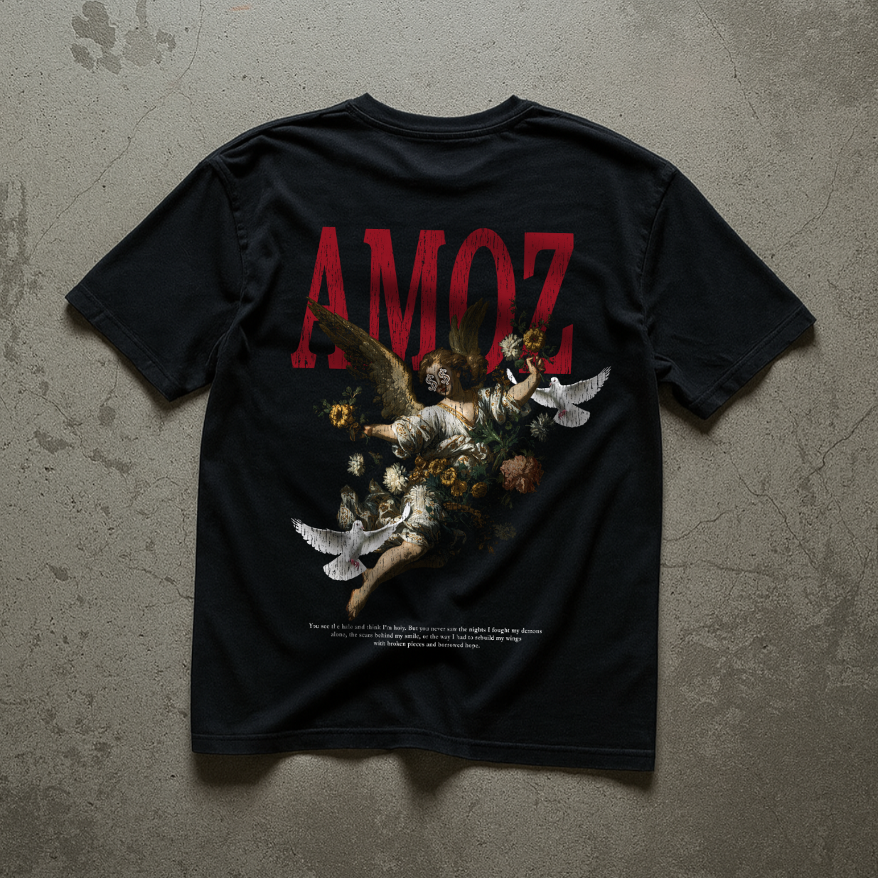 Oversized Shirt "AMOZ"